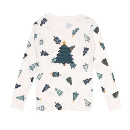 Pekkle Kids' 2-piece Holiday Pajama Set