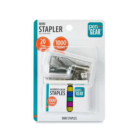 Pen + Gear Mini Stapler With Staples