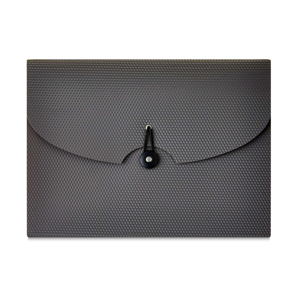Pen+Gear 13-Pocket Letter-Size Expanding File Folder, Textured Gray