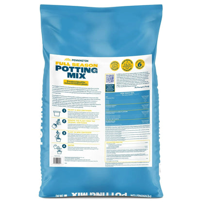 Pennington Full Season Potting Soil Mix, 1 Bag