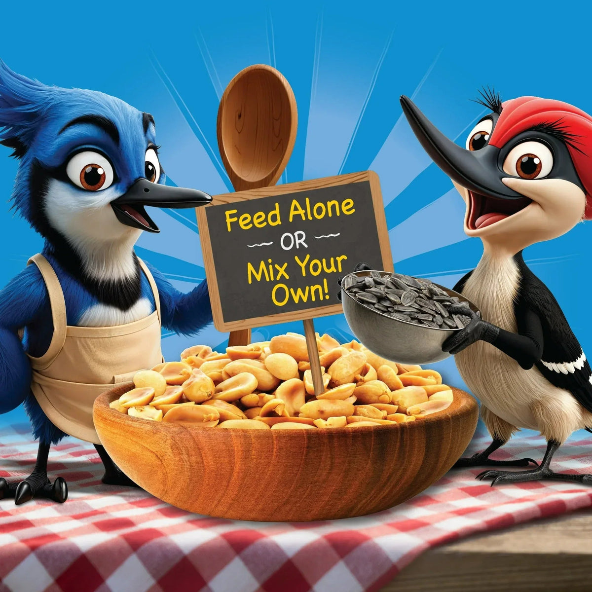 Pennington Recipe Selects Shell Free Whole Peanuts for Birds and Wildlife, Wild Bird Food, 5 lb Bag, Dry