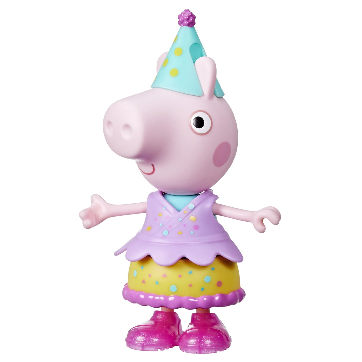 Peppa Pig Toys Peppa Pig Celebration Dress-Up 6” Figure, Preschool Toys for Kids 3 and up