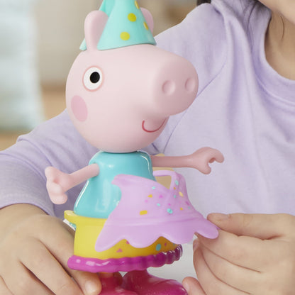 Peppa Pig Toys Peppa Pig Celebration Dress-Up 6” Figure, Preschool Toys for Kids 3 and up