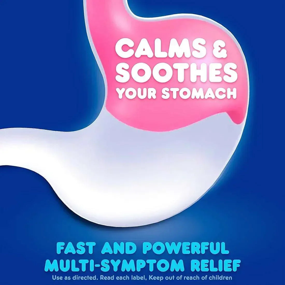 Pepto Bismol Liquid Ultra Stomach Relief, 12 fl oz Bottles, 3 Pack