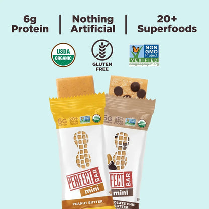 Perfect Bar Mini Protein Bar Variety Pack, 0.88 oz., 18 pk.