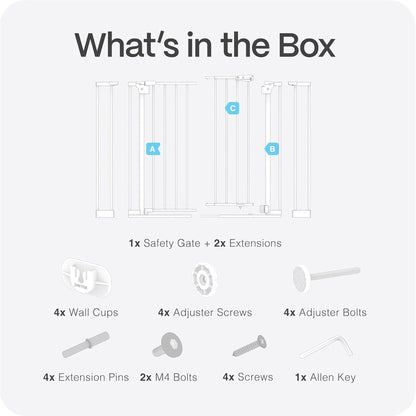 Perma Child Safety  Safe Step Baby Gate with Rental Safe Wall Protectors