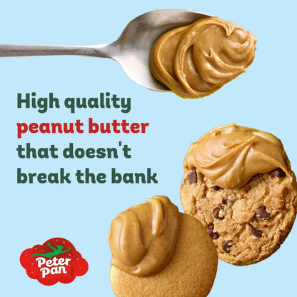 Peter Pan Creamy Honey Roasted Peanut Butter, Smooth, Gluten-Free, 40 oz Jar
