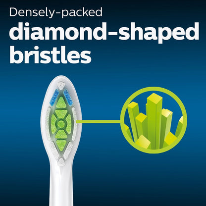Philips Sonicare DiamondClean Replacement Toothbrush Heads, White, 8 ct.