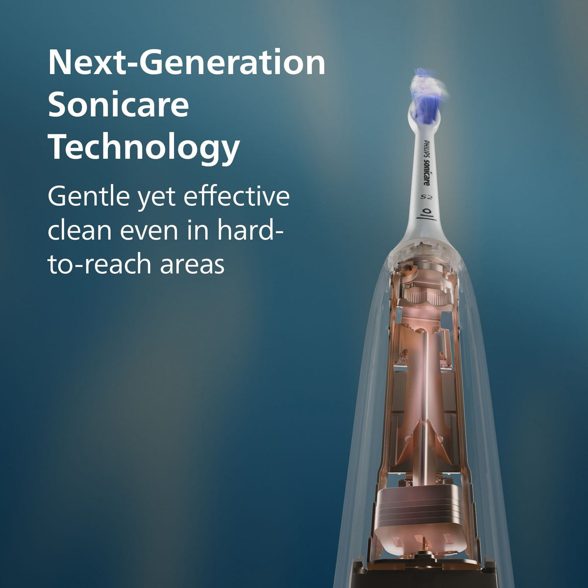 Philips Sonicare Total Clean Rechargeable Toothbrush, White Handles, 2 pk.