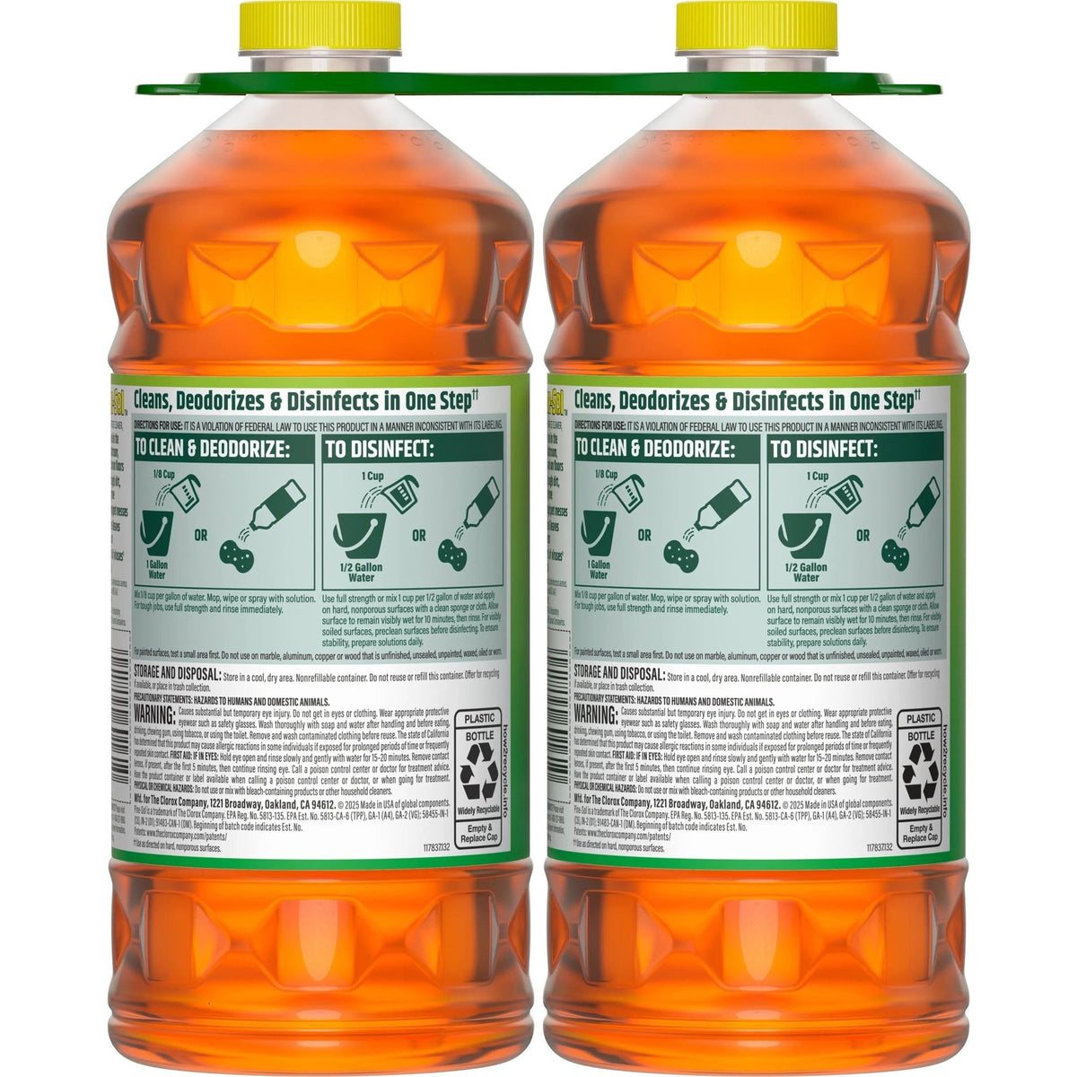 Pine-Sol Multi-Surface Cleaner, Pine Scent, 2 ct., 120 fl. oz.