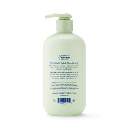Pipette Tear-Free Baby Shampoo & Wash, Sensitive Skin, Vanilla + Ylang Ylang, 11.8 fl oz