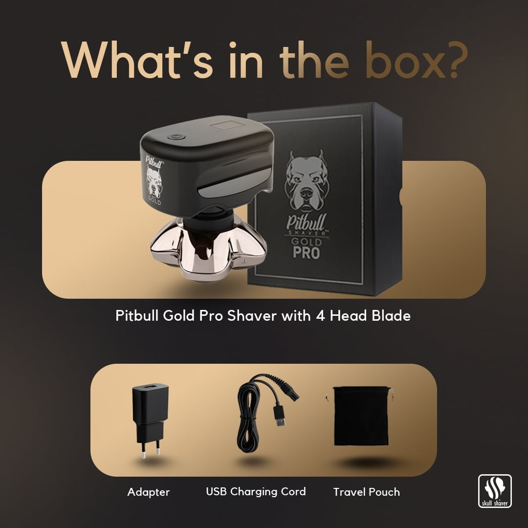 Pitbull Gold PRO + Baby Beast Trimmer combo | Shave & Trim | Verified Seller – Skull Shaver | Refrain From Other Listed Resellers