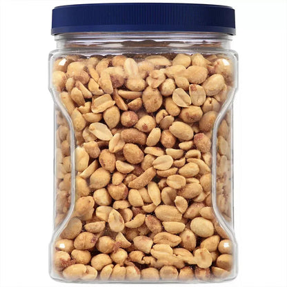 Planters Unsalted Dry Roasted Peanuts, 35 oz.
