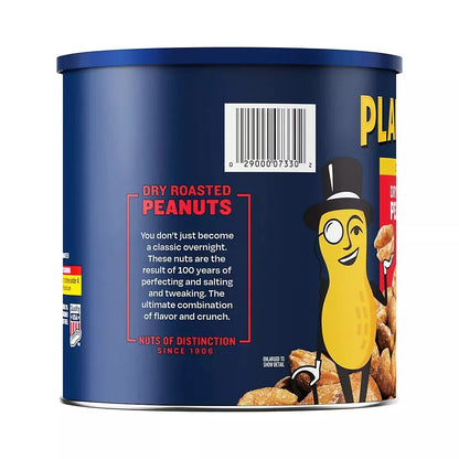Planters Dry Roasted Peanuts, 52 oz.