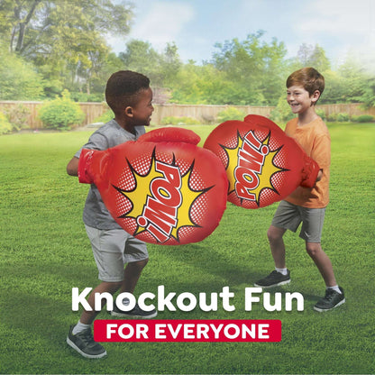 Play Day Inflatable Oversized Boxing Gloves for Kids