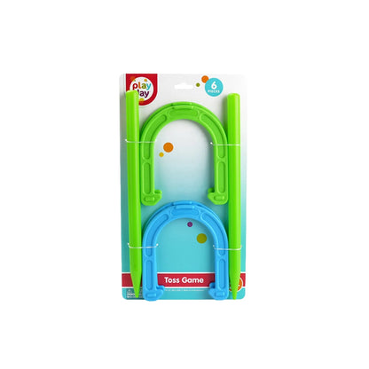 Play Day Horseshoe Game Set – Indoor & Outdoor, Toy Sports Equipment for Kids Ages 3+