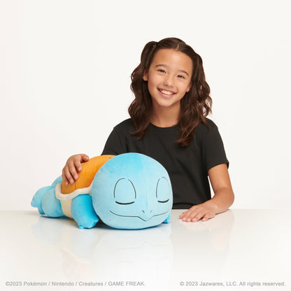 Pokemon Squirtle Sleeping Plush - 18-Inch Premium Plush in Sleeping Pose
