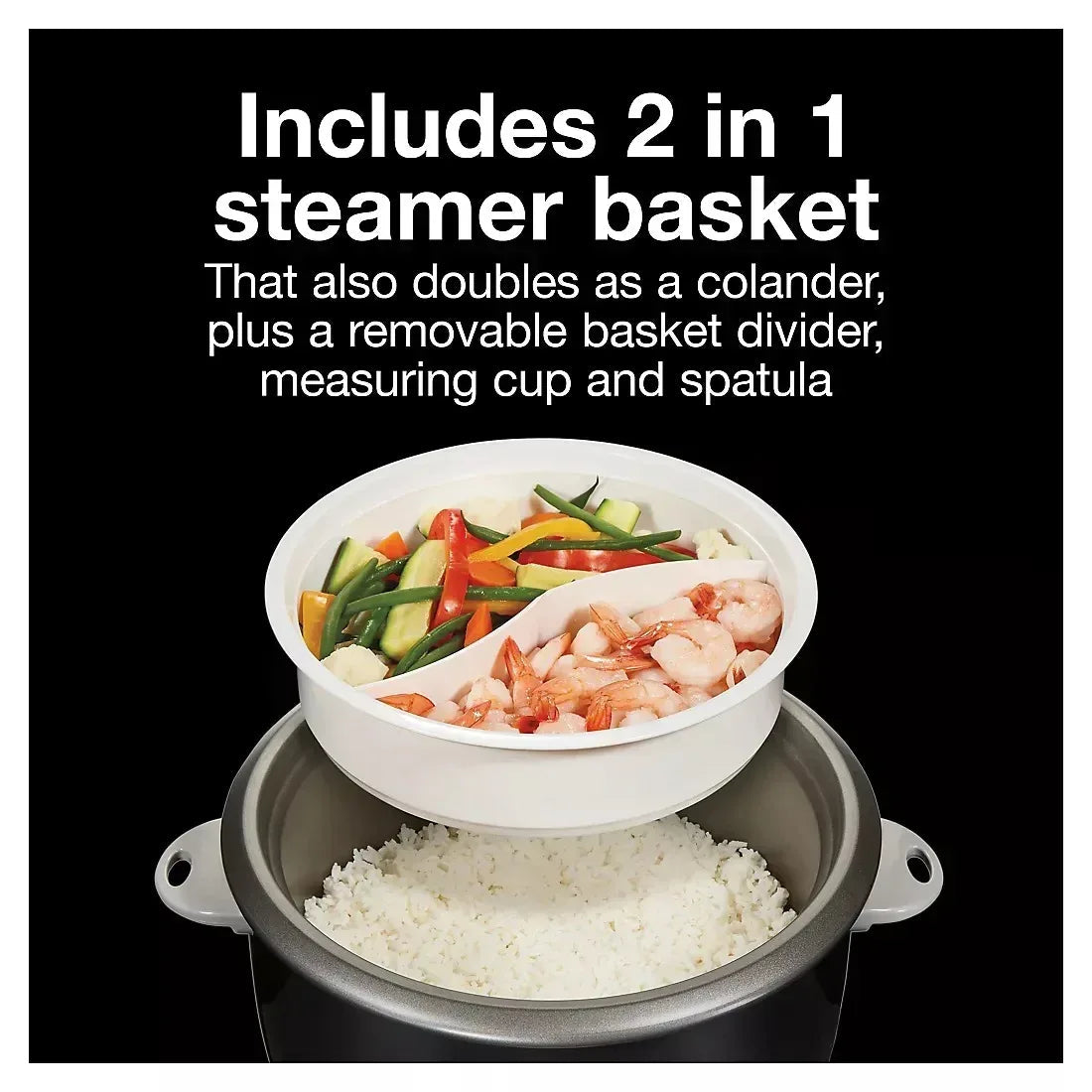 Proctor Silex Rice Cooker - Black