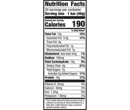Nature Valley Peanut Butter Dark Chocolate Protein Chewy Bars, 30 ct.