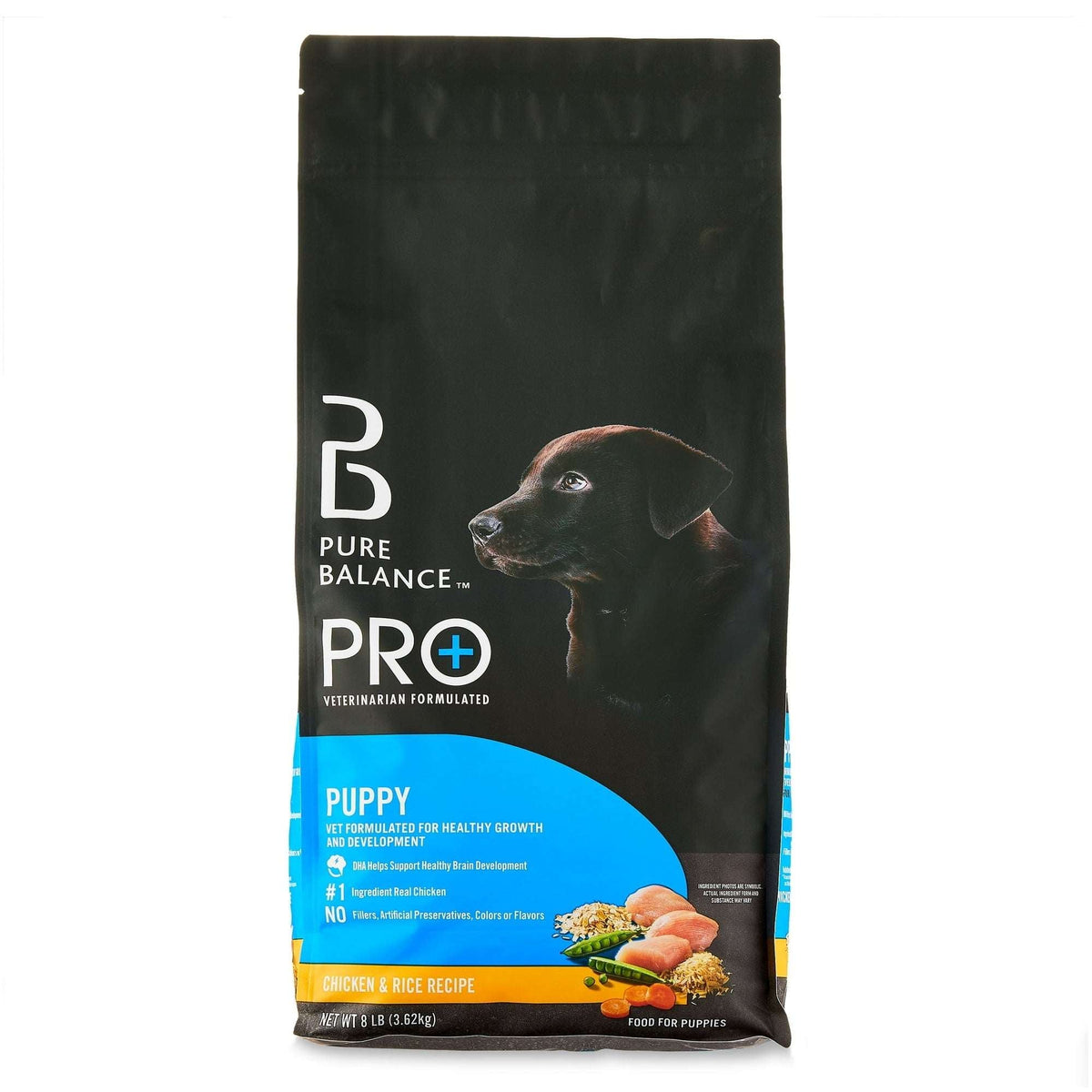 Pure Balance Pro+ Puppy Chicken & Rice Recipe Dry Dog Food for Puppies