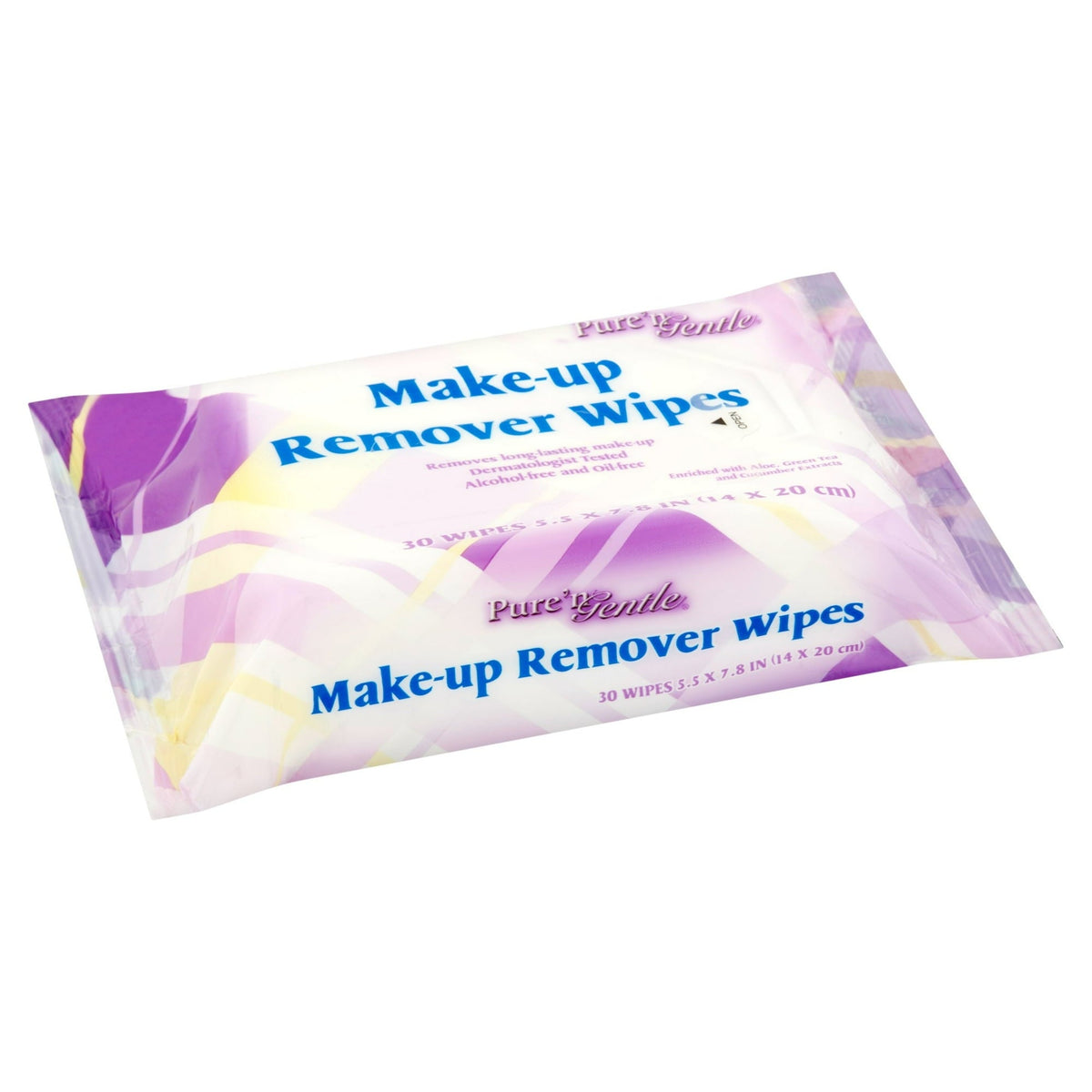 Pure'n Gentle Make-up Remover Wipes, 30 sheets