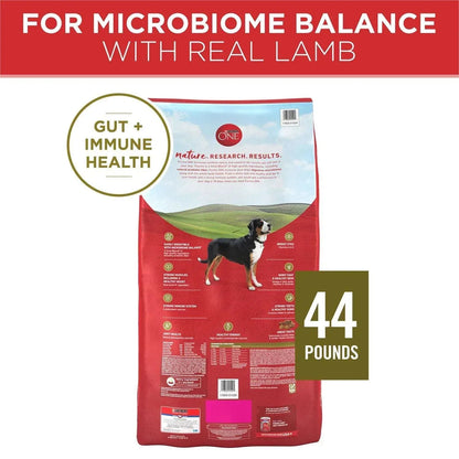 Purina ONE SmartBlend Natural Lamb and Rice, Adult Dry Dog Food, 44 lbs.