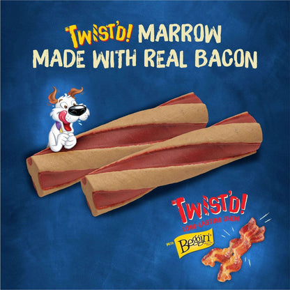 Purina Busy with Beggin’ Twist’d Adult Dog Chew Bone Treats - 18 ct. Pouch