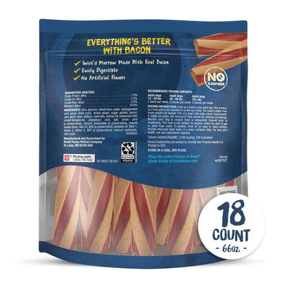 Purina Busy with Beggin’ Twist’d Adult Dog Chew Bone Treats - 18 ct. Pouch