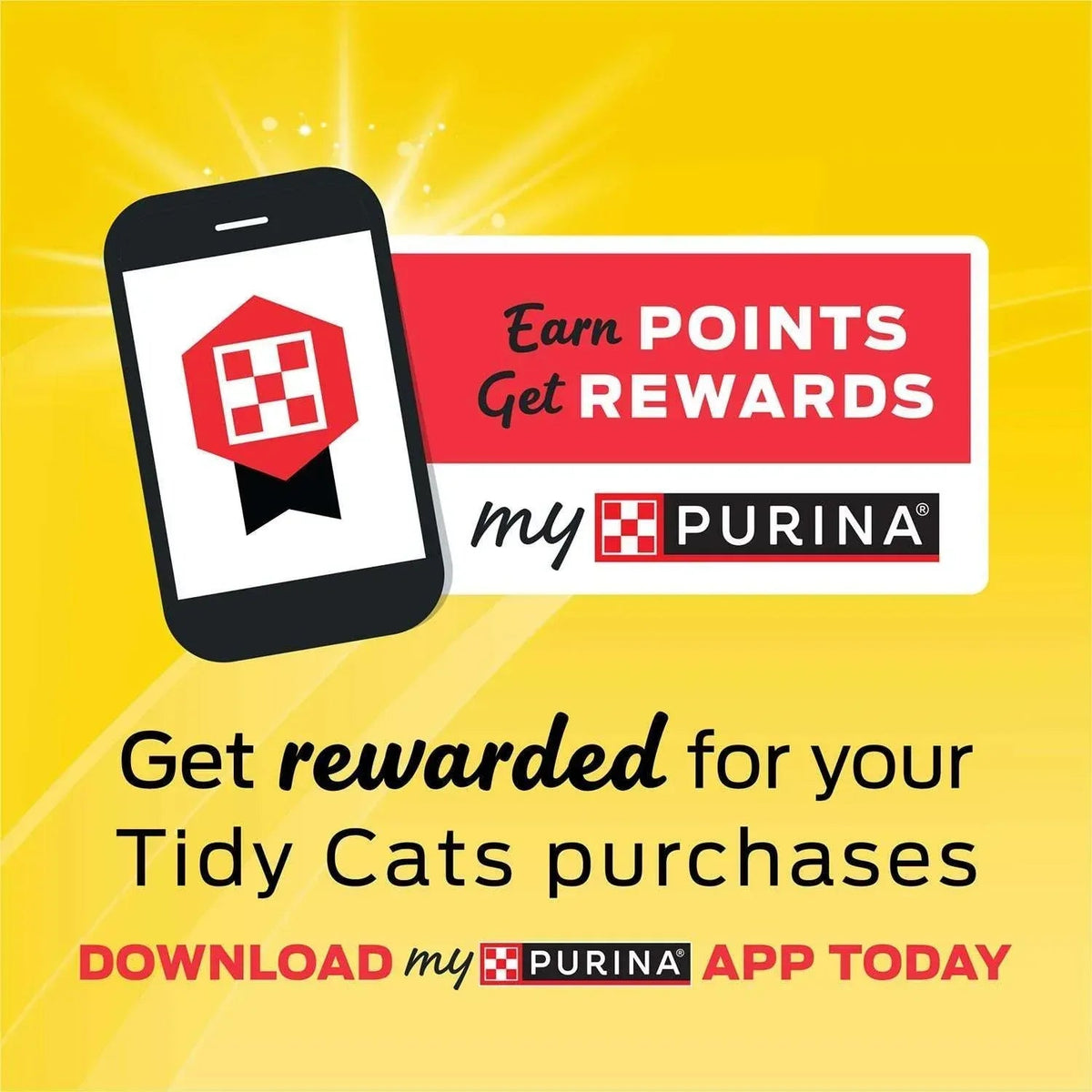 Purina Tidy Cats Litter, Natural Clay Product With Deodorizing System, 52 lb. Bag