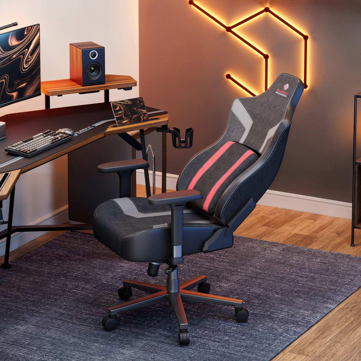 Python II Home Gaming Chair with Lumbar Support