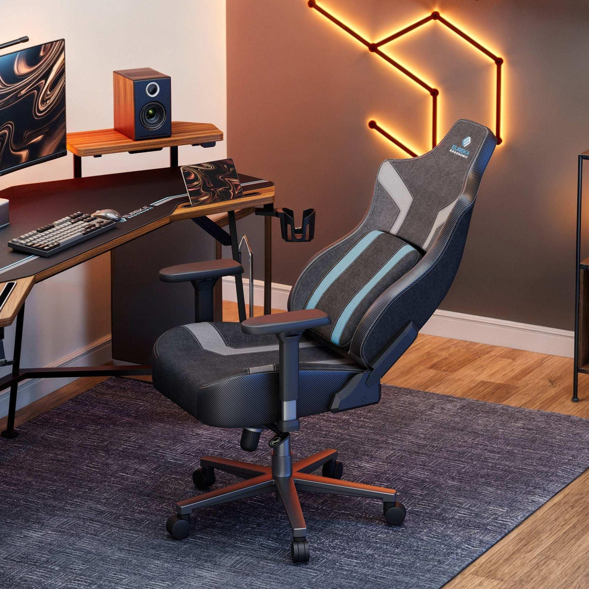 Python II Home Gaming Chair with Lumbar Support
