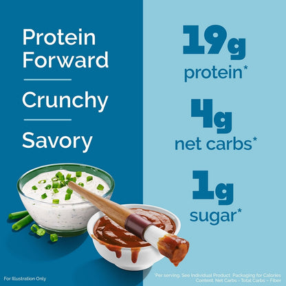 Quest Protein Chips, BBQ and Sour Cream Onion Variety Pack, 1.1 oz., 14 ct.