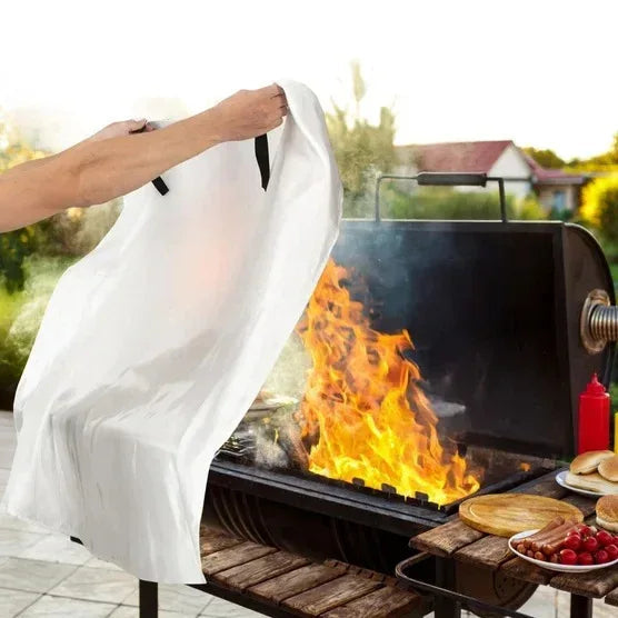 RAPID-OFF Fire Blanket 4-pack