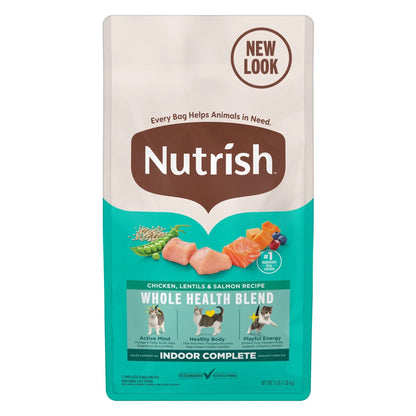 Nutrish Indoor Complete Chicken, Lentils & Salmon Recipe Dry Cat Food (Rachael Ray)