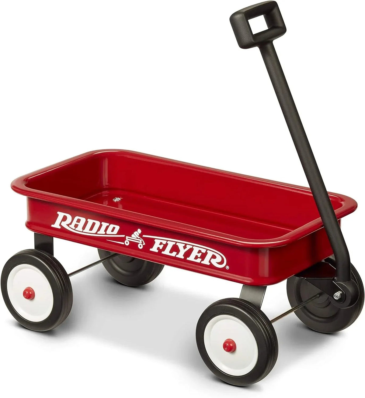 Radio Flyer Mini Classic Red Wagon for Kids, Toy Wagon For Kids Aged 1.5+, Play-Size Version of the Classic, Durable Rolling Wheels & Steel Body, Working Handle, For Toys, Crafts & Gift Displays
