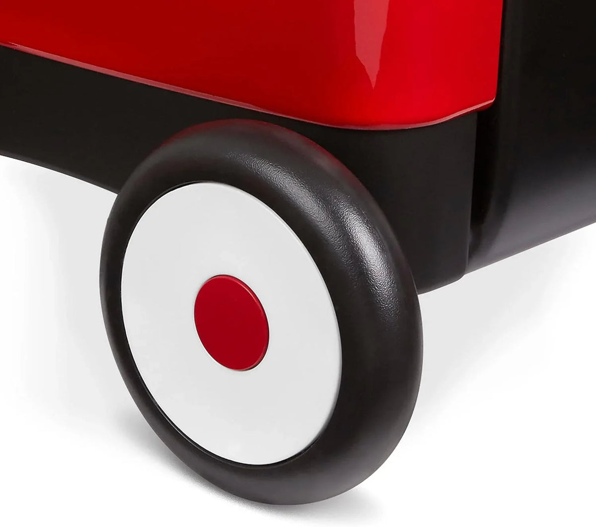 Radio Flyer Push & Pull Walker Wagon , Red, for Kids 1-4 Years Old, Locking Handle for Stability, Baby Push Walker Converts to Pull Wagon, for Indoor & Outdoor Play