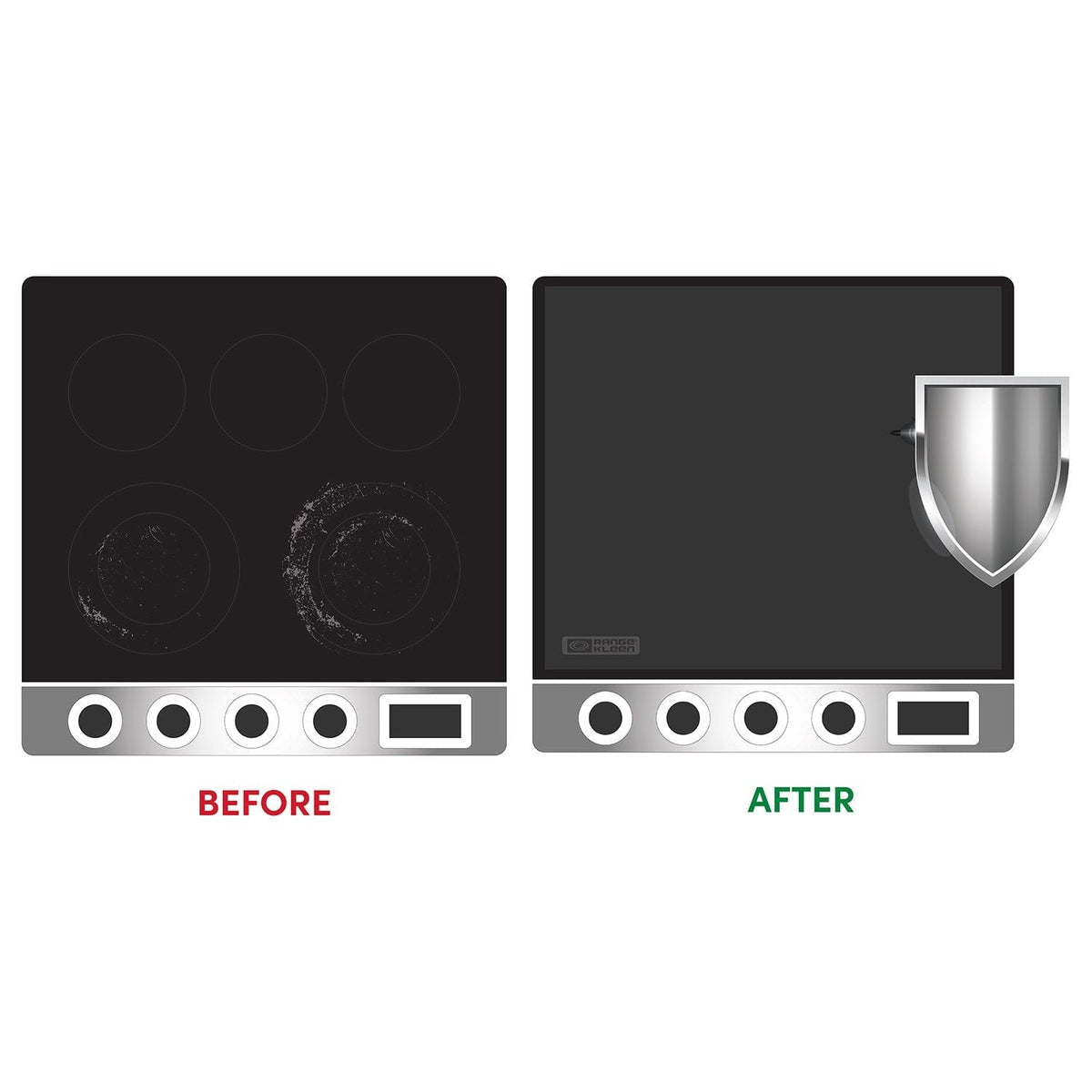 Range Kleen Stovetop Clean and Protect Bundle, 2-Piece