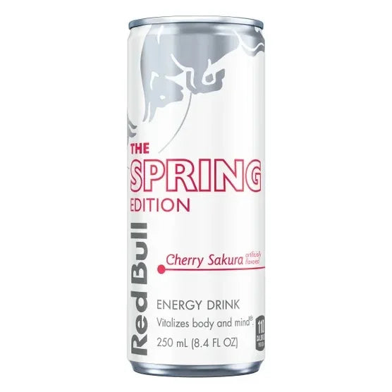 Red Bull Energy Drink, Cherry Sakura, 8.4 fl oz, 24-count