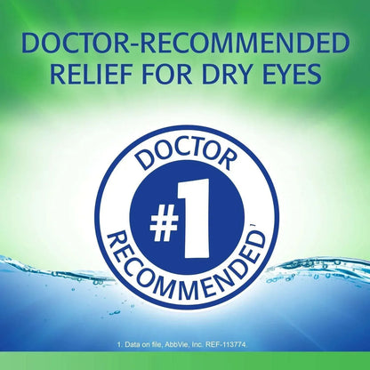 Refresh Tears Lubricant Eye Drops Multi-Pack, 4 ct.