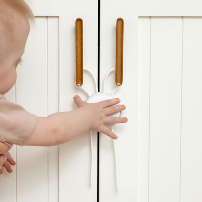 Regalo Baby Proof Cabinet Locks for Child Safety, Multi-Purpose Strap Locks for Cabinets, Appliances & Drawers