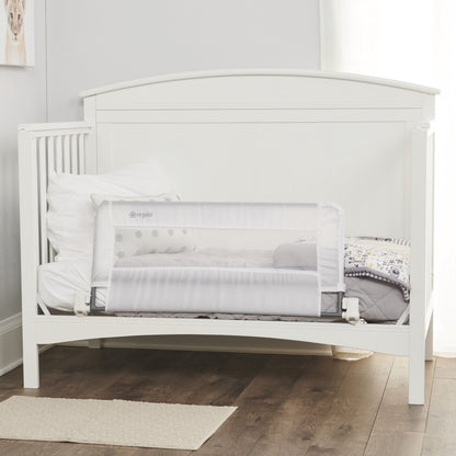 Regalo Swing Down Crib Rail with Reinforced Safety Anchor, Metal,  Ages 2-5 Years