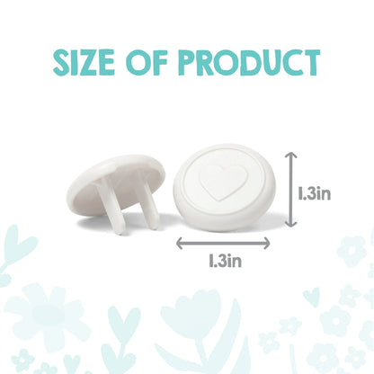 Regalo White Outlet Plugs for Child Safety - 24 Pack