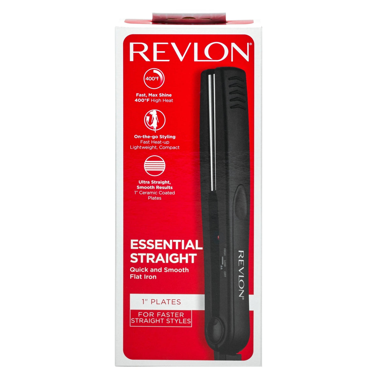 Revlon Essentials Smooth Results, RVST2043, Ceramic, Flat Iron