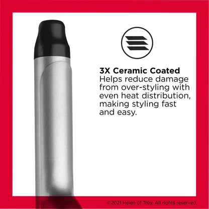 Revlon Perfect Heat Triple Ceramic Curling Iron, Black