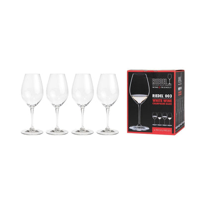 Riedel White Wine/Champagne Glasses, 4-Piece Set