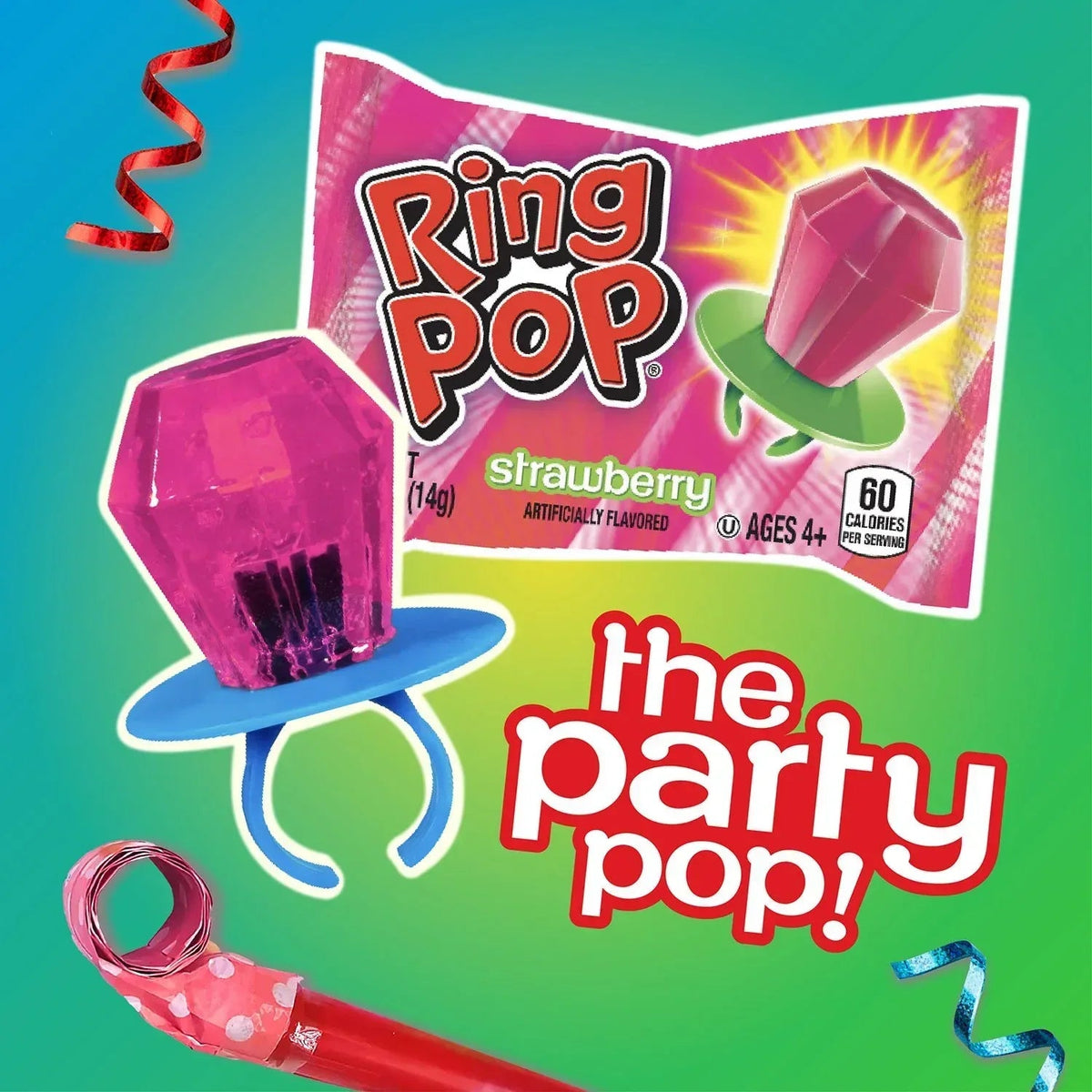 Ring Pop Variety Pack, 0.5 oz., 44 pk.