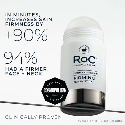 RoC Derm Correxion Firming Retinol Serum Stick with THPE + Antioxidants, Lift & Tighten for Face & Neck, Fragrance-Free, 1 oz