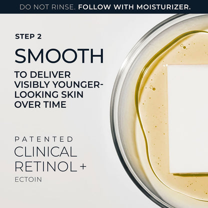 RoC Line Smoothing 2-Step Retinol Peel Pads, 36 ct.