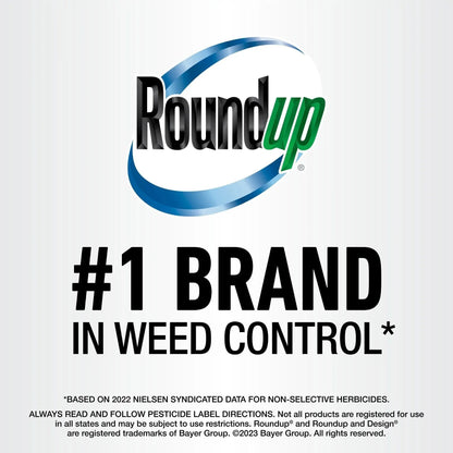 Roundup Weed and Grass Killer4 with Trigger Sprayer, 1 gal.