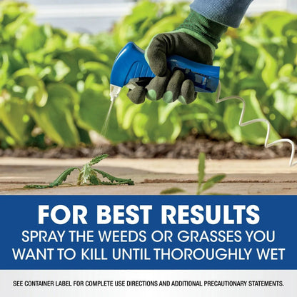 Roundup Weed and Grass Killer4 with Trigger Sprayer, 1 gal.